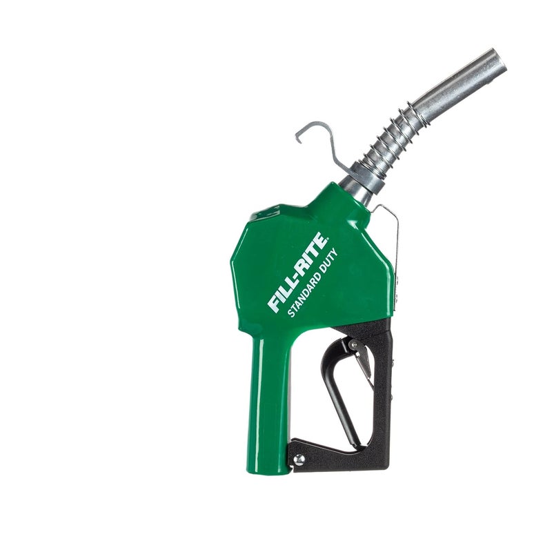 FILL RITE SDN075GAN ¾" 3 to 15 GPM Automatic Standard Duty Fuel Transfer Nozzle, Green - For Gasoline, Diesel, Biodiesel up to B20, E15 & Kerosene - Image 2